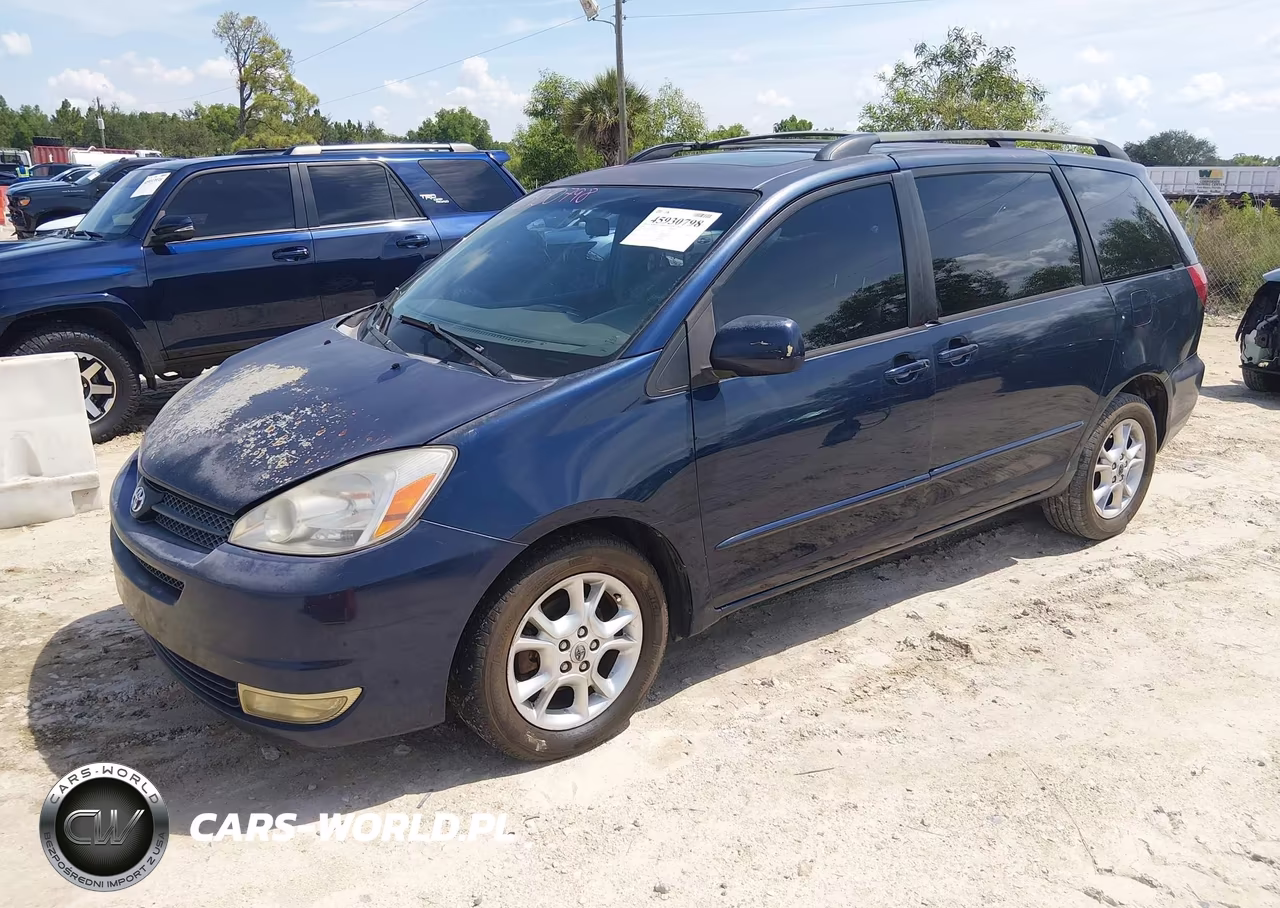 2005 Toyota Sienna Xle VIN:5TDZA22C35S350878 - 2