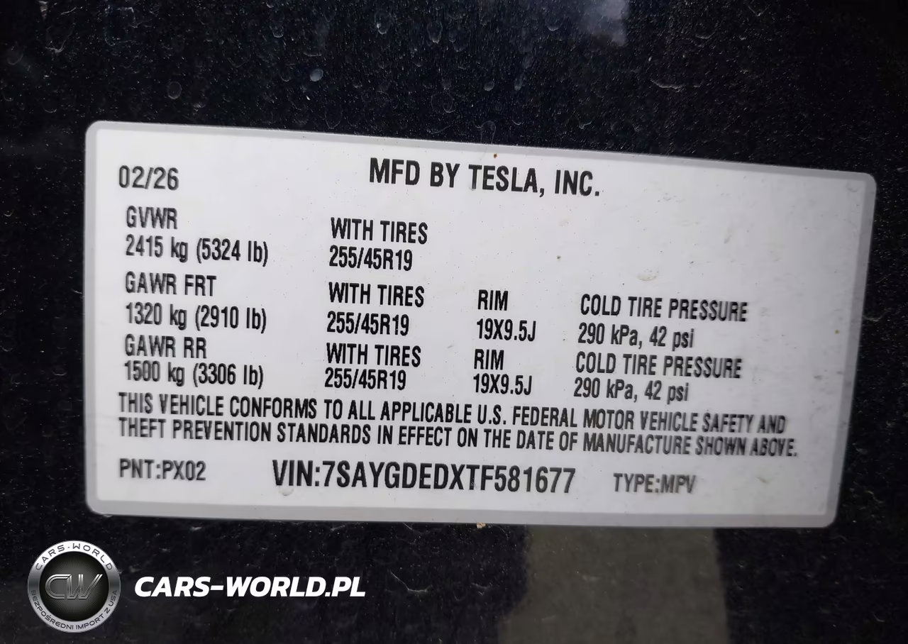 2026 Tesla Model Y Premium-Rear-Wheel Drive VIN:7SAYGDEDXTF581677 - 9