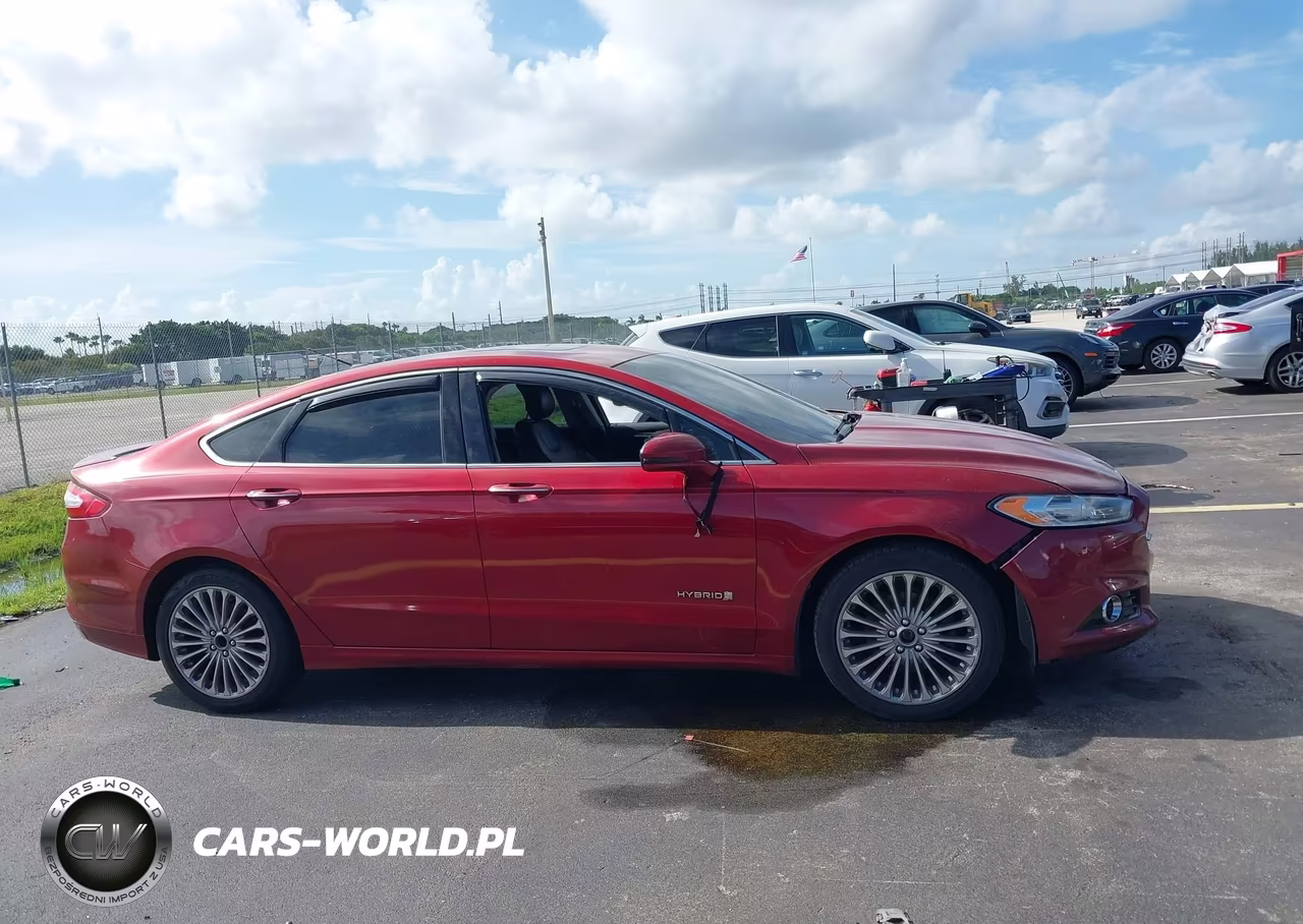 2014 Ford Fusion Hybrid Titanium VIN:3FA6P0RU0ER239220 - 14
