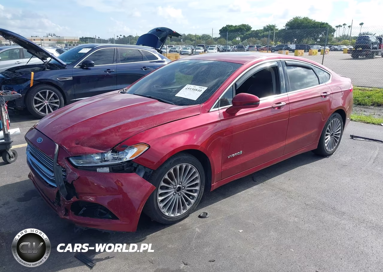 2014 Ford Fusion Hybrid Titanium VIN:3FA6P0RU0ER239220 - 2