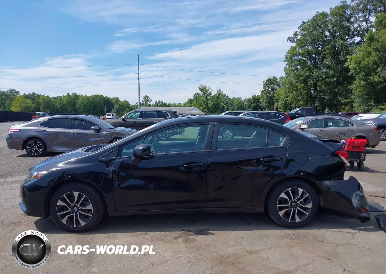 2013 Honda Civic Ex VIN:2HGFB2F84DH530617 - 13