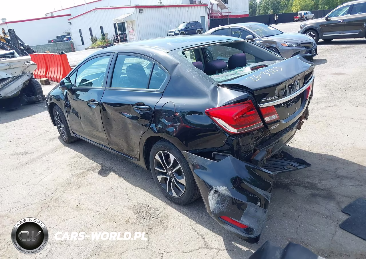 2013 Honda Civic Ex VIN:2HGFB2F84DH530617 - 3
