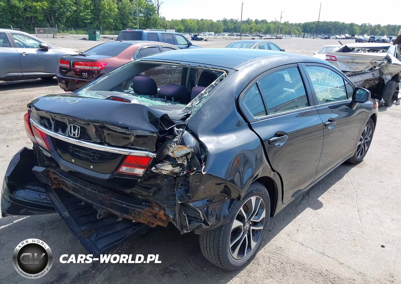 2013 Honda Civic Ex VIN:2HGFB2F84DH530617 - 4