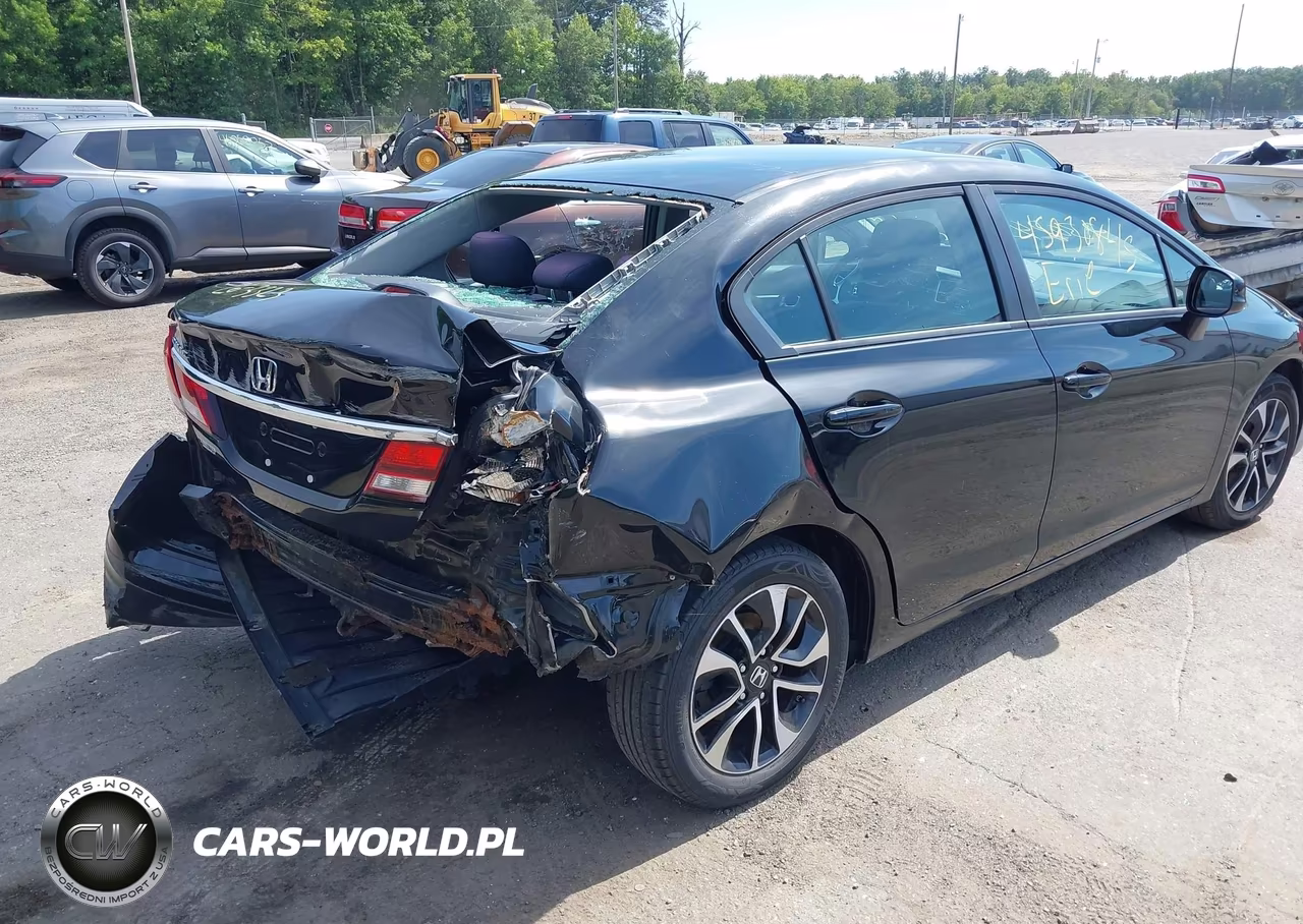 2013 Honda Civic Ex VIN:2HGFB2F84DH530617 - 6