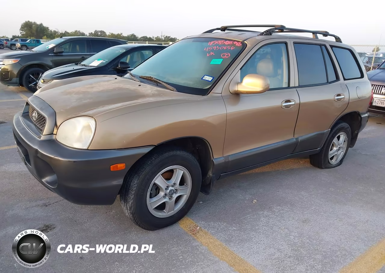 2002 Hyundai Santa Fe Gls-Lx VIN:KM8SC13D52U270384 - 2
