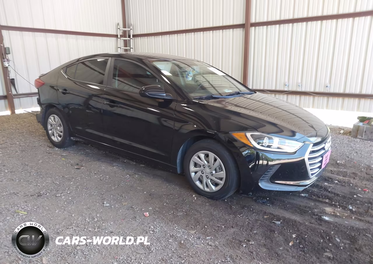 2017 Hyundai Elantra Se VIN:KMHD74LF2HU127045 - 1
