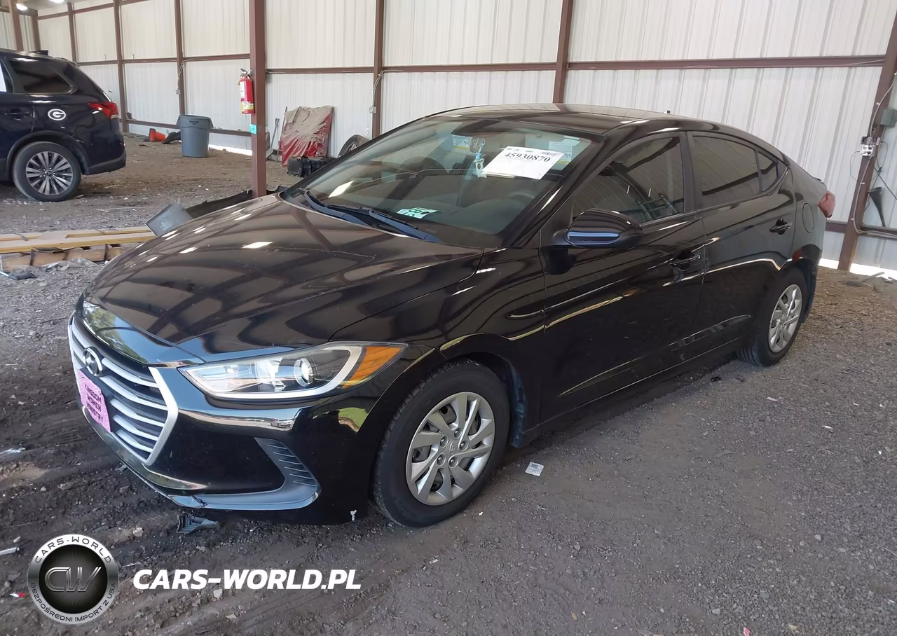 2017 Hyundai Elantra Se VIN:KMHD74LF2HU127045 - 2
