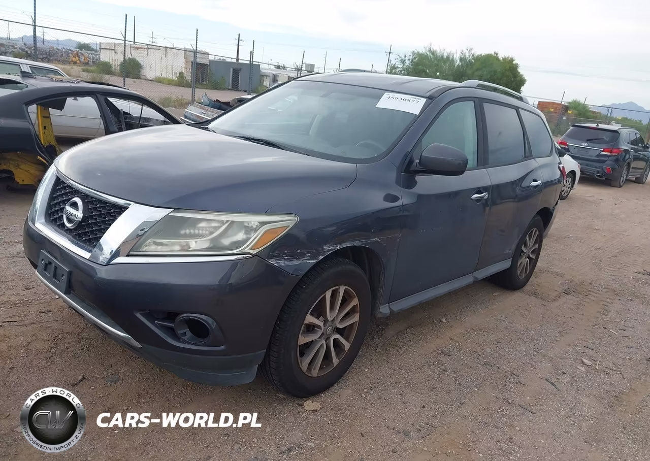 2013 Nissan Pathfinder Sv VIN:5N1AR2MN2DC655045 - 2