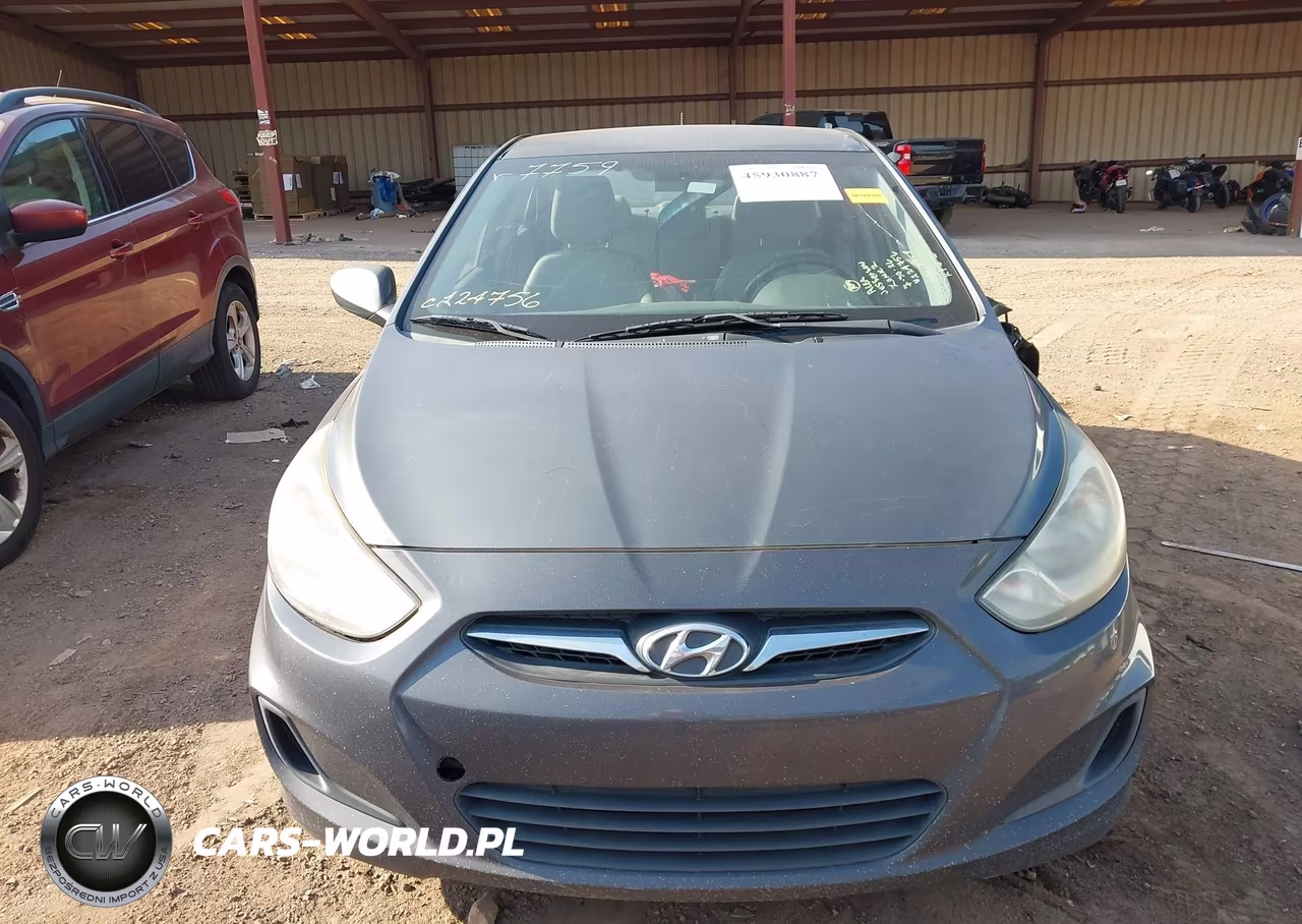 2013 Hyundai Accent Gls VIN:KMHCT4AE2DU357759 - 11