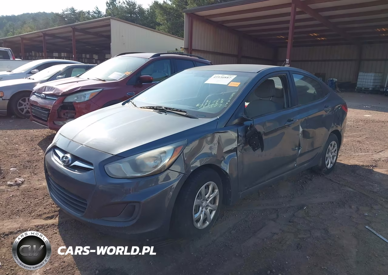 2013 Hyundai Accent Gls VIN:KMHCT4AE2DU357759 - 2