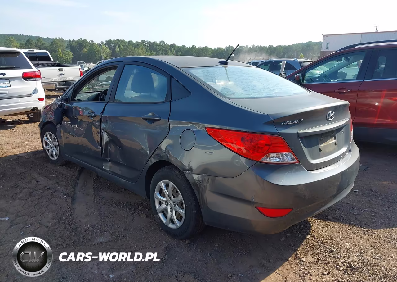 2013 Hyundai Accent Gls VIN:KMHCT4AE2DU357759 - 3