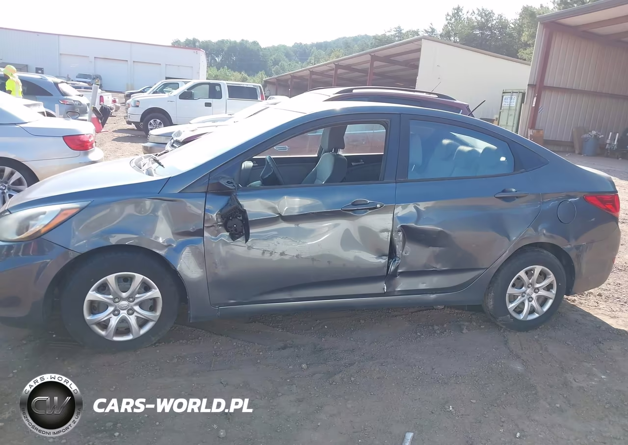 2013 Hyundai Accent Gls VIN:KMHCT4AE2DU357759 - 6