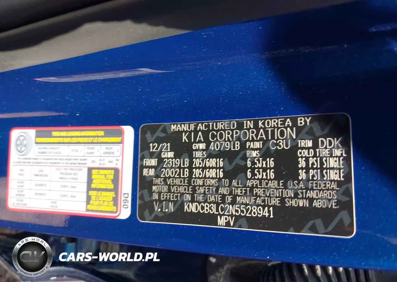 2022 Kia Niro Lx VIN:KNDCB3LC2N5528941 - 9