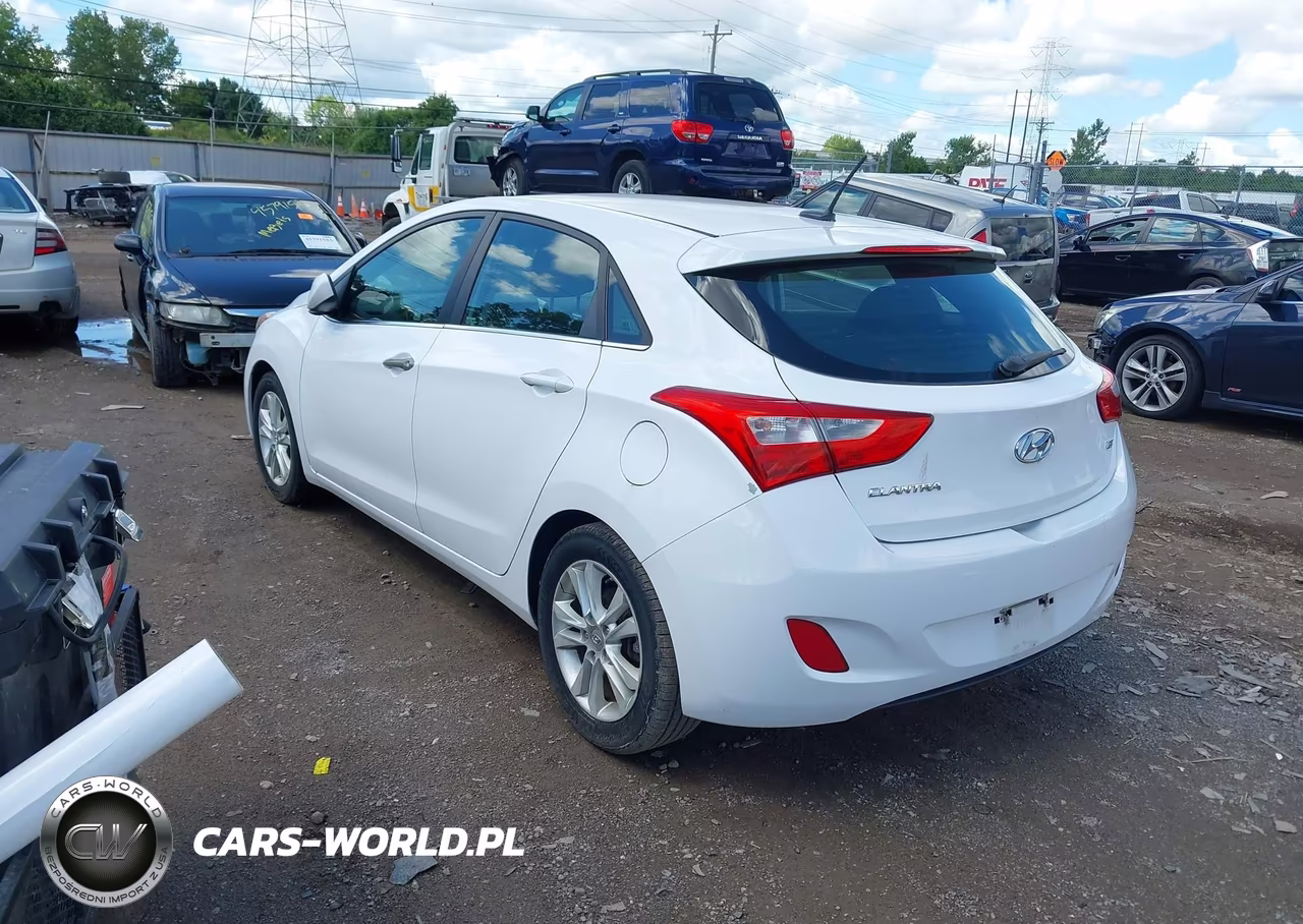 2014 Hyundai Elantra Gt VIN:KMHD35LH2EU170914 - 3
