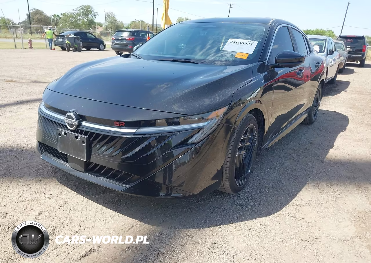 2026 Nissan Sentra Sr VIN:3N1AB9DV7TY259302 - 2