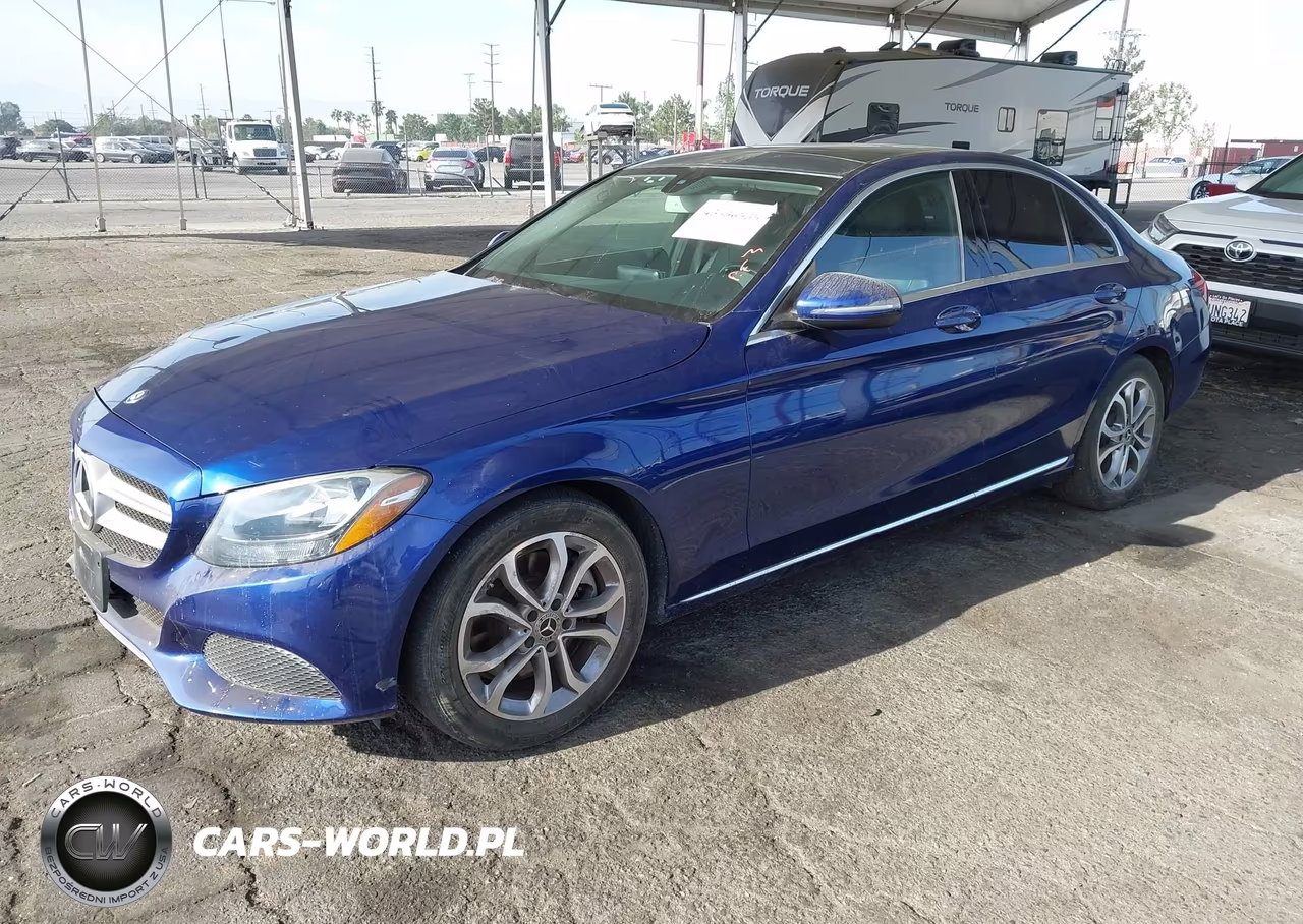 2017 Mercedes-Benz C 300 Luxury-Sport VIN:55SWF4JB6HU211621 - 2