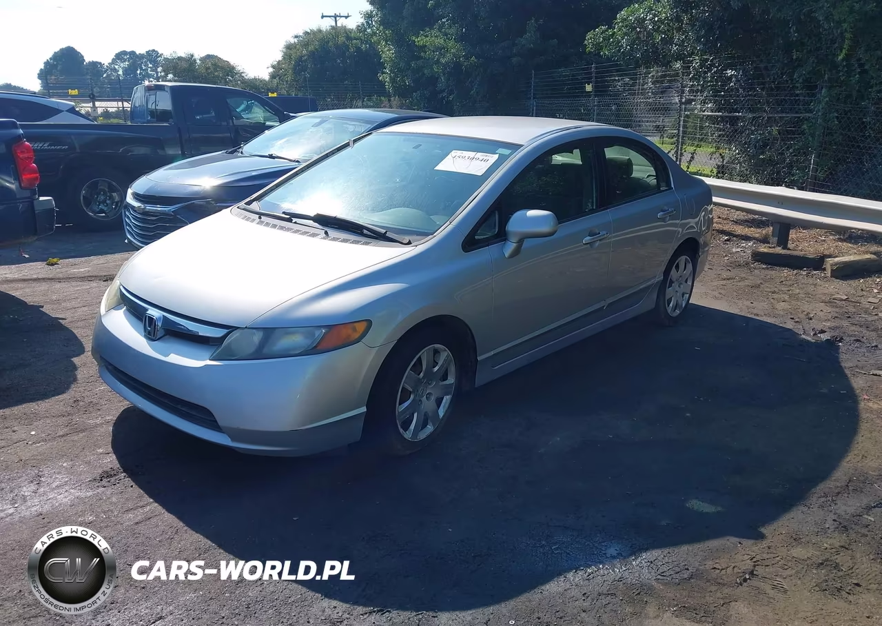 2007 Honda Civic Lx VIN:1HGFA16537L137511 - 2