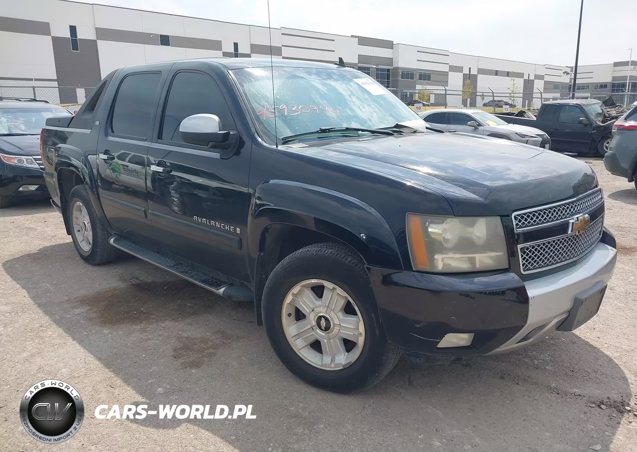 2007 Chevrolet Avalanche 1500 Lt VIN:3GNFK12387G217648 - 1