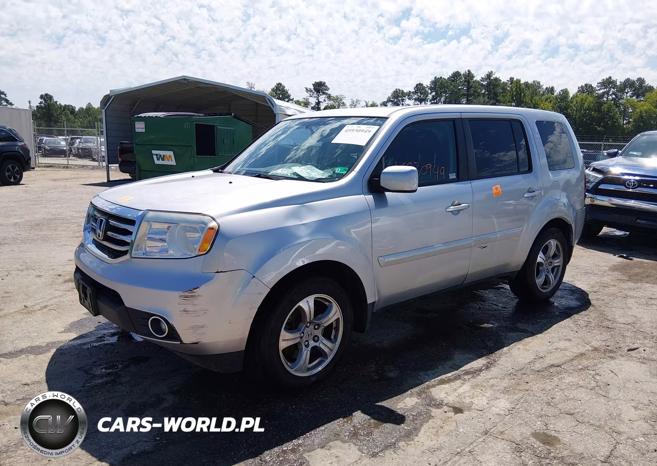 2013 Honda Pilot Ex-L VIN:5FNYF4H58DB069731 - 2