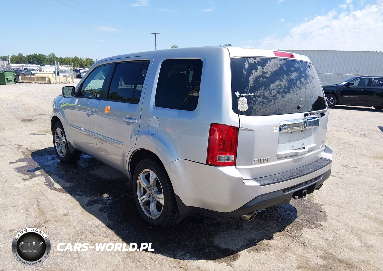 2013 Honda Pilot Ex-L VIN:5FNYF4H58DB069731 - 3