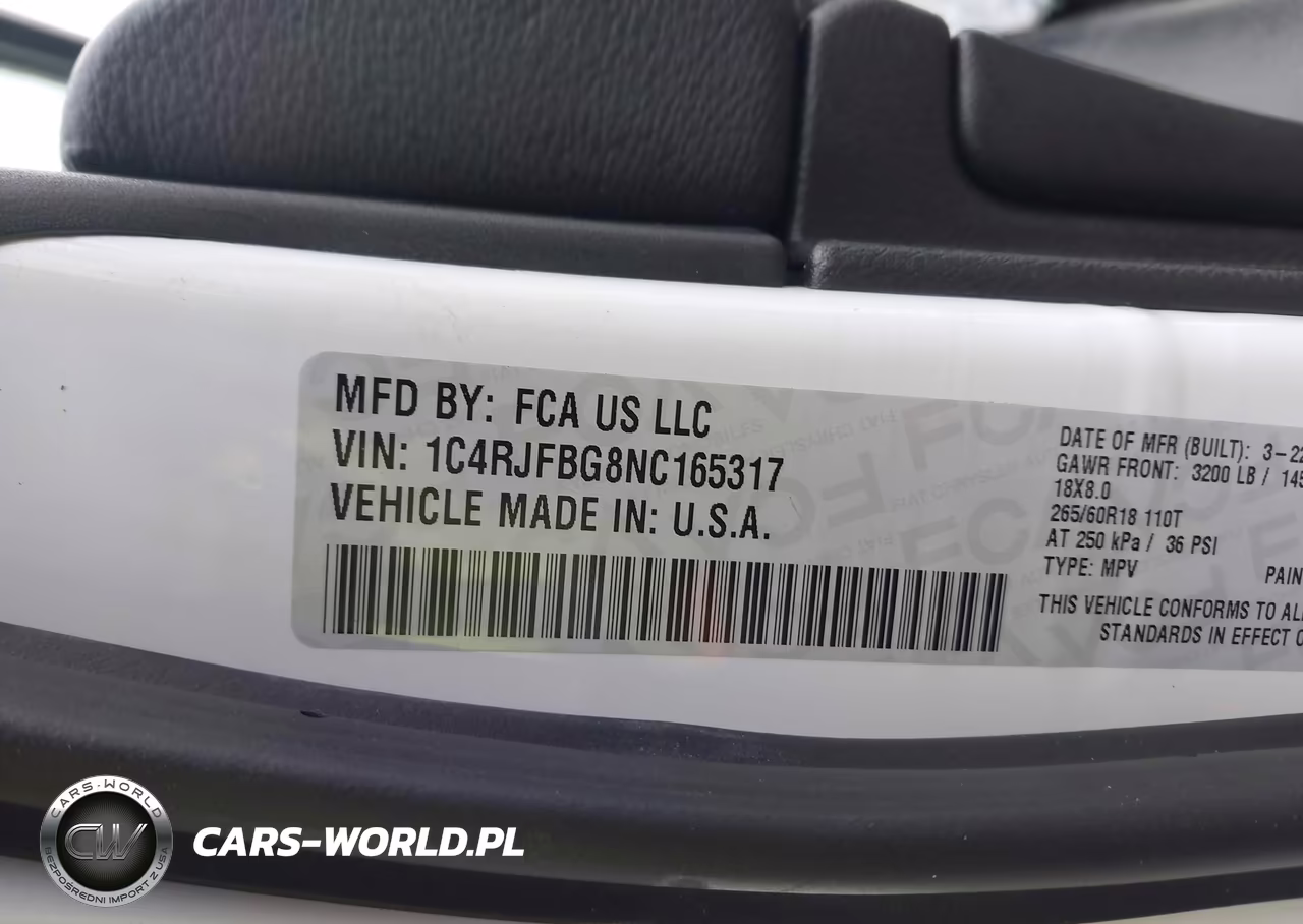 2022 Jeep Grand Cherokee Wk Limited 4X4 VIN:1C4RJFBG8NC165317 - 9