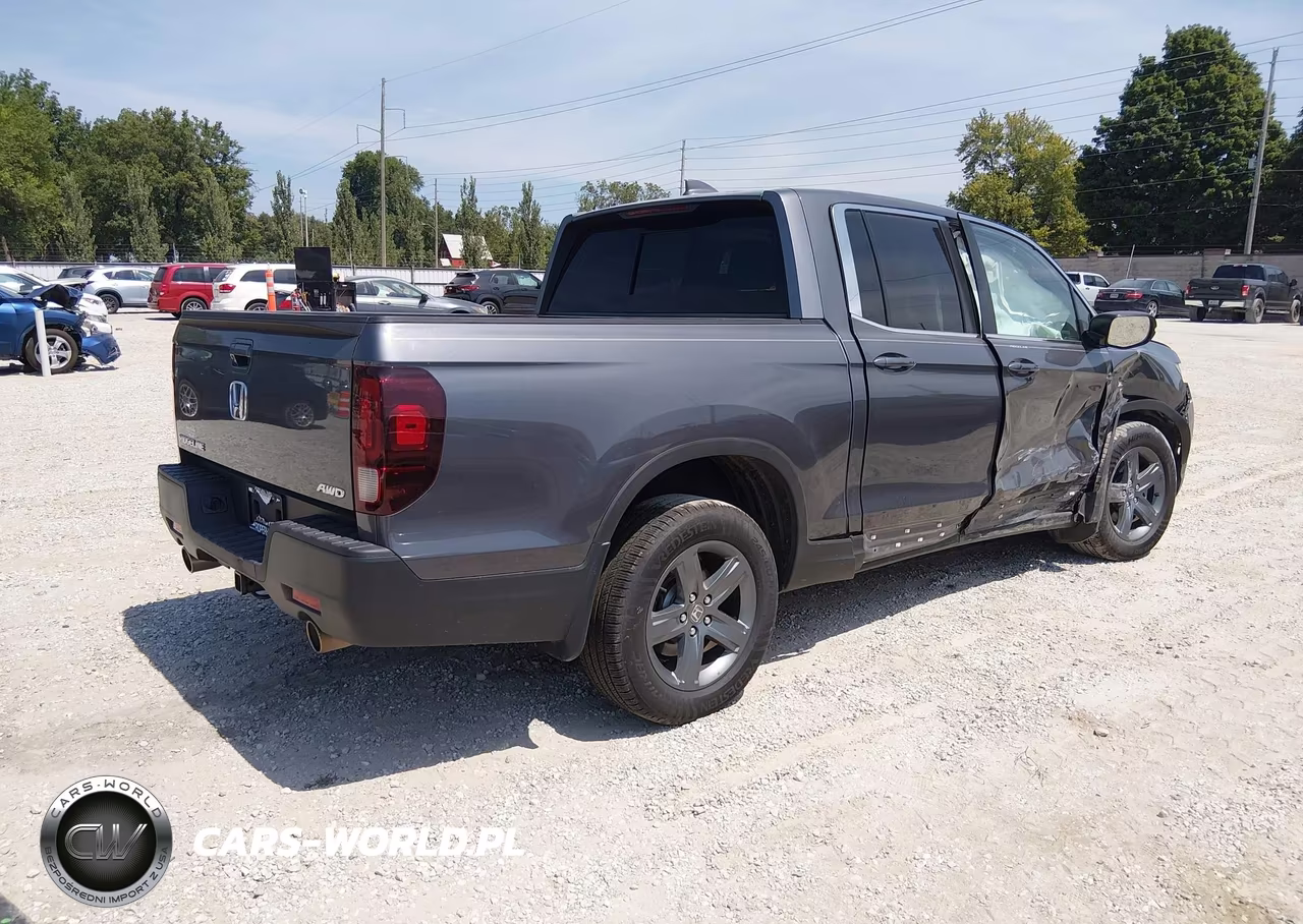 2023 Honda Ridgeline Rtl VIN:5FPYK3F51PB062026 - 4