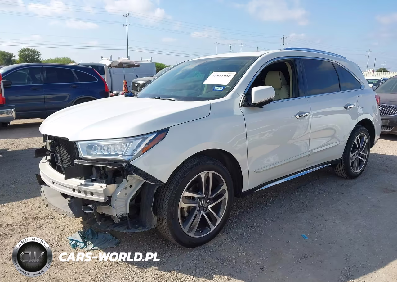 2018 Acura Mdx Advance Package VIN:5J8YD3H80JL008152 - 2