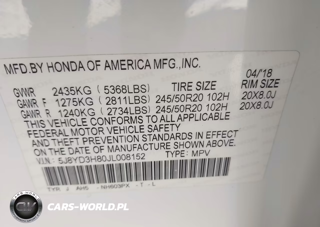 2018 Acura Mdx Advance Package VIN:5J8YD3H80JL008152 - 9