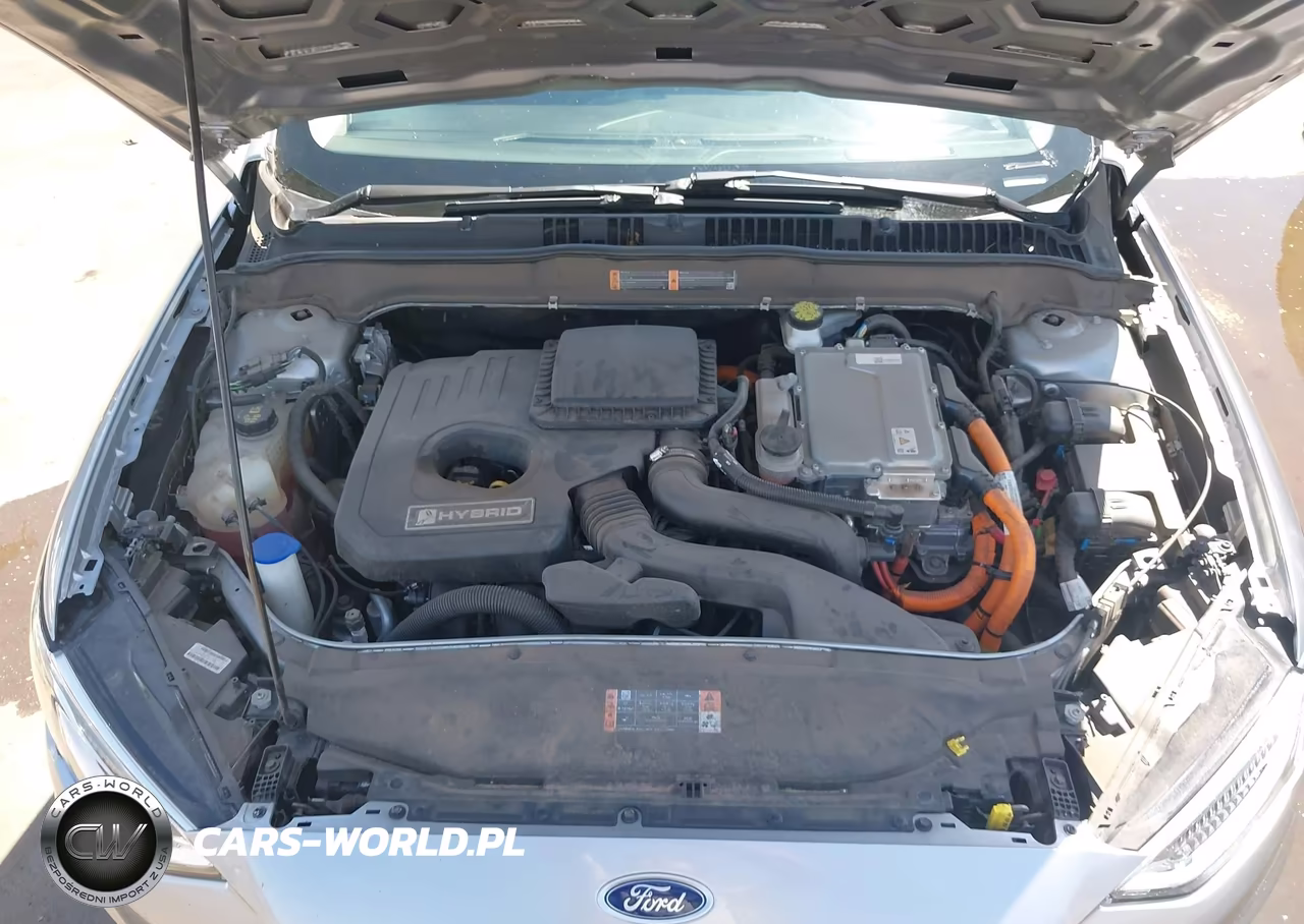 2020 Ford Fusion Hybrid Titanium VIN:3FA6P0RU0LR113548 - 10