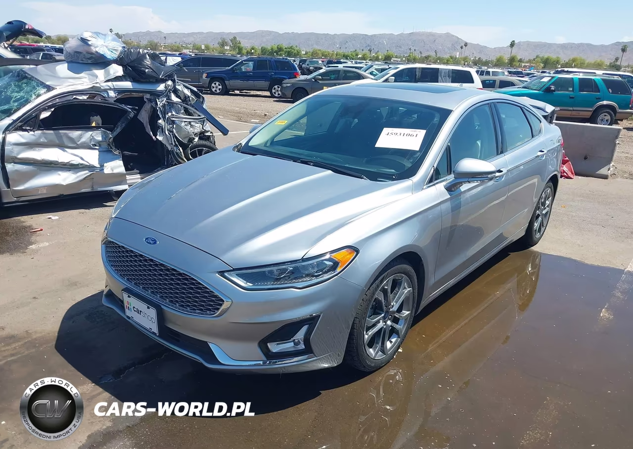 2020 Ford Fusion Hybrid Titanium VIN:3FA6P0RU0LR113548 - 2