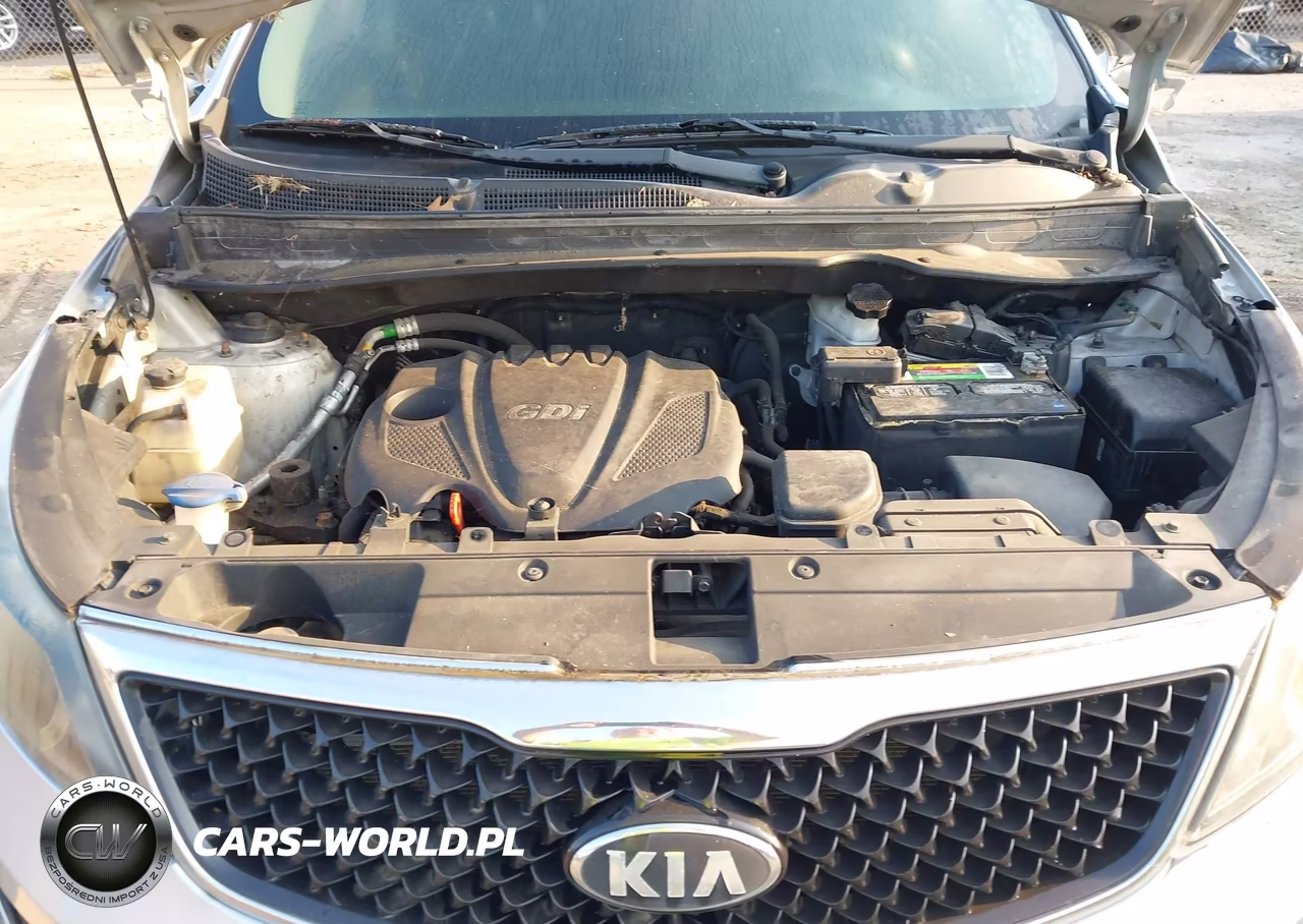 2014 Kia Sportage Lx VIN:KNDPBCAC2E7603856 - 10