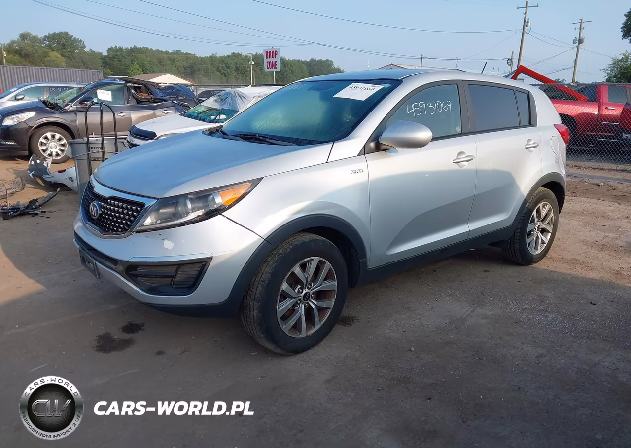 2014 Kia Sportage Lx VIN:KNDPBCAC2E7603856 - 2