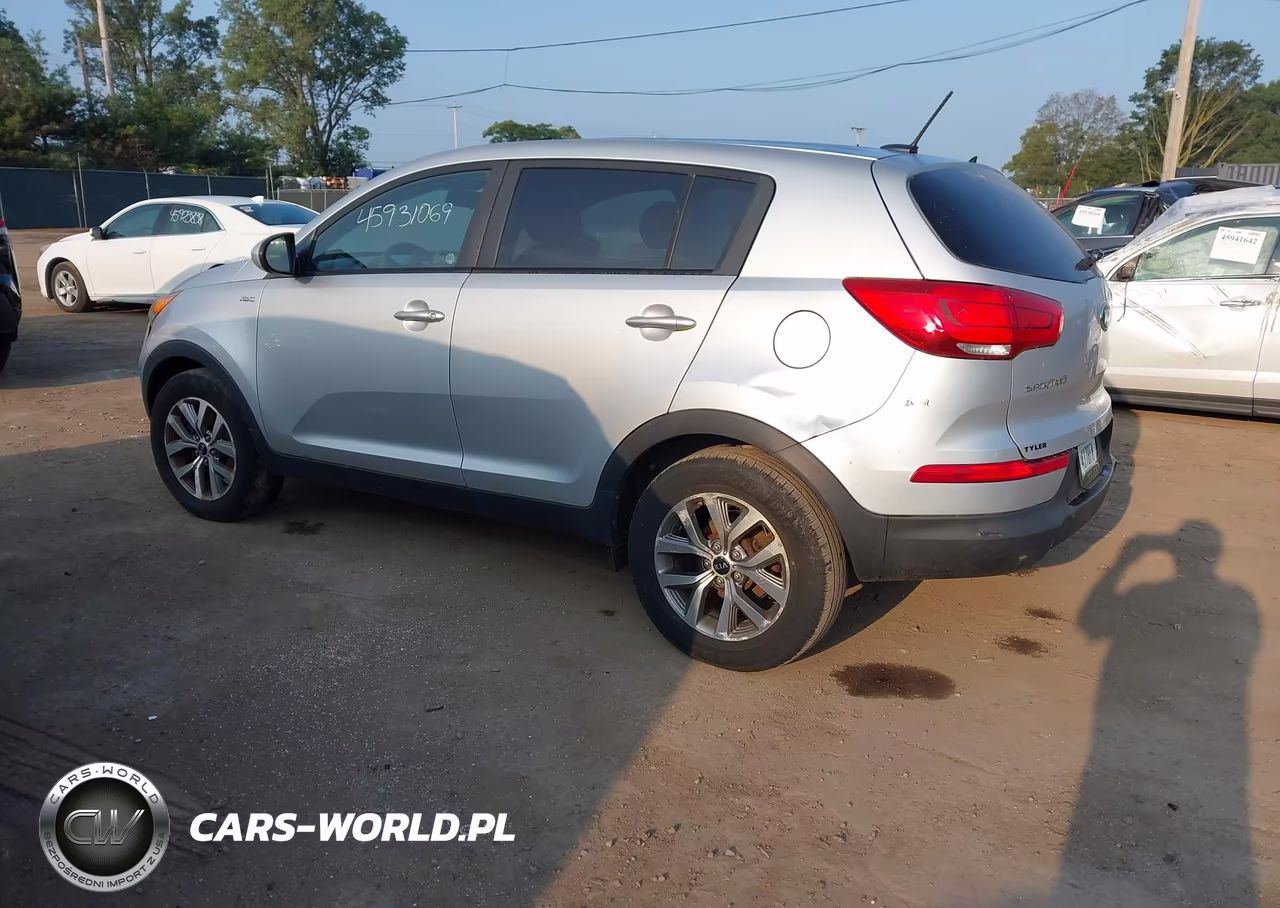 2014 Kia Sportage Lx VIN:KNDPBCAC2E7603856 - 3