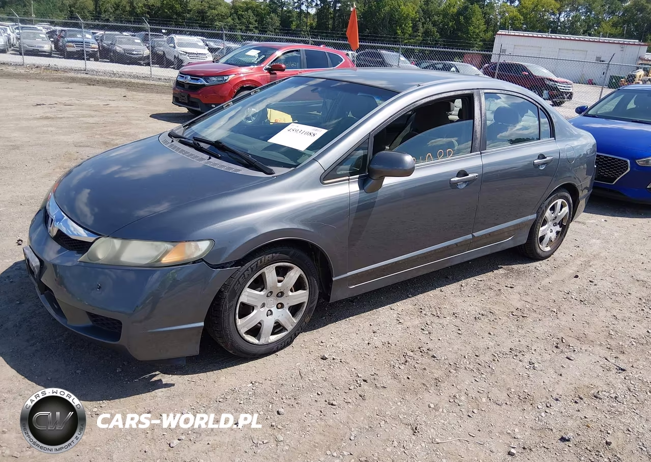 2010 Honda Civic Lx VIN:2HGFA1F52AH302808 - 2