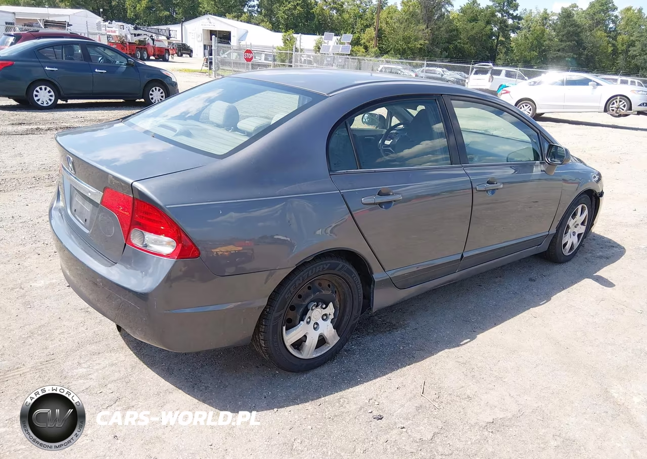 2010 Honda Civic Lx VIN:2HGFA1F52AH302808 - 4