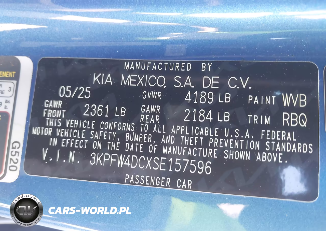2025 Kia K4 Gt-Line Turbo VIN:3KPFW4DCXSE157596 - 9