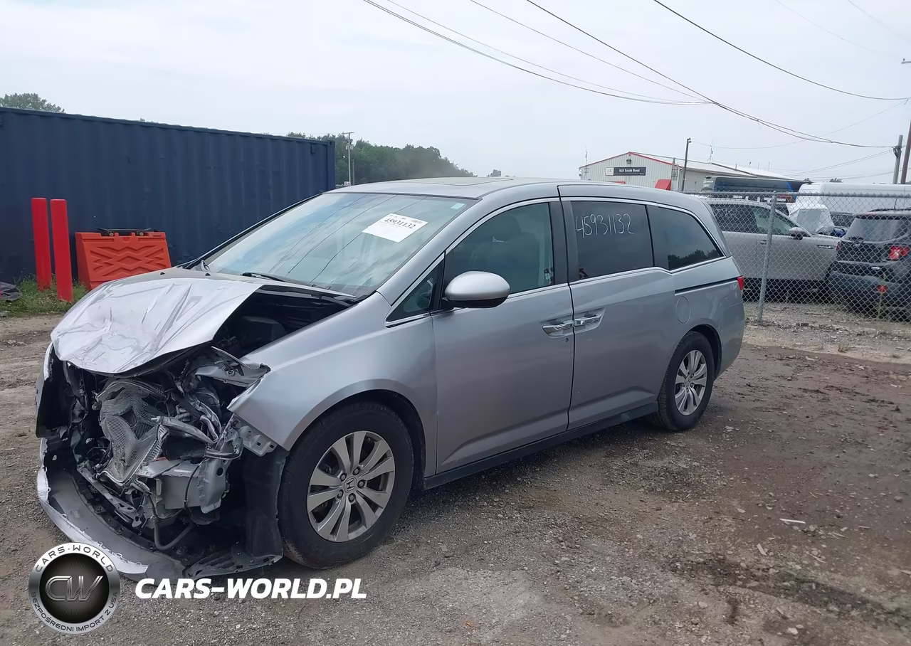 2016 Honda Odyssey Ex-L VIN:5FNRL5H63GB057521 - 2