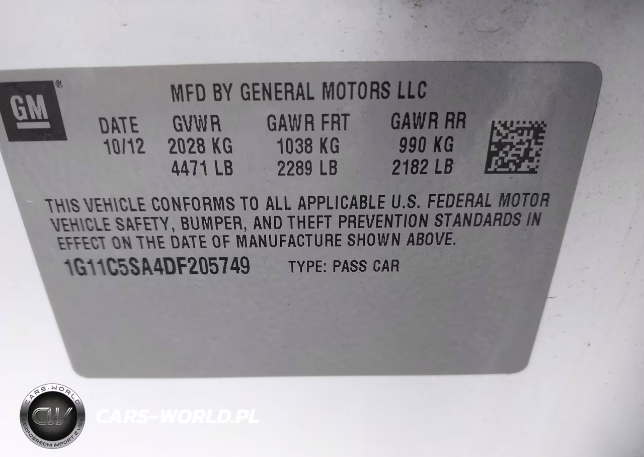 2013 Chevrolet Malibu 1Lt VIN:1G11C5SA4DF205749 - 9