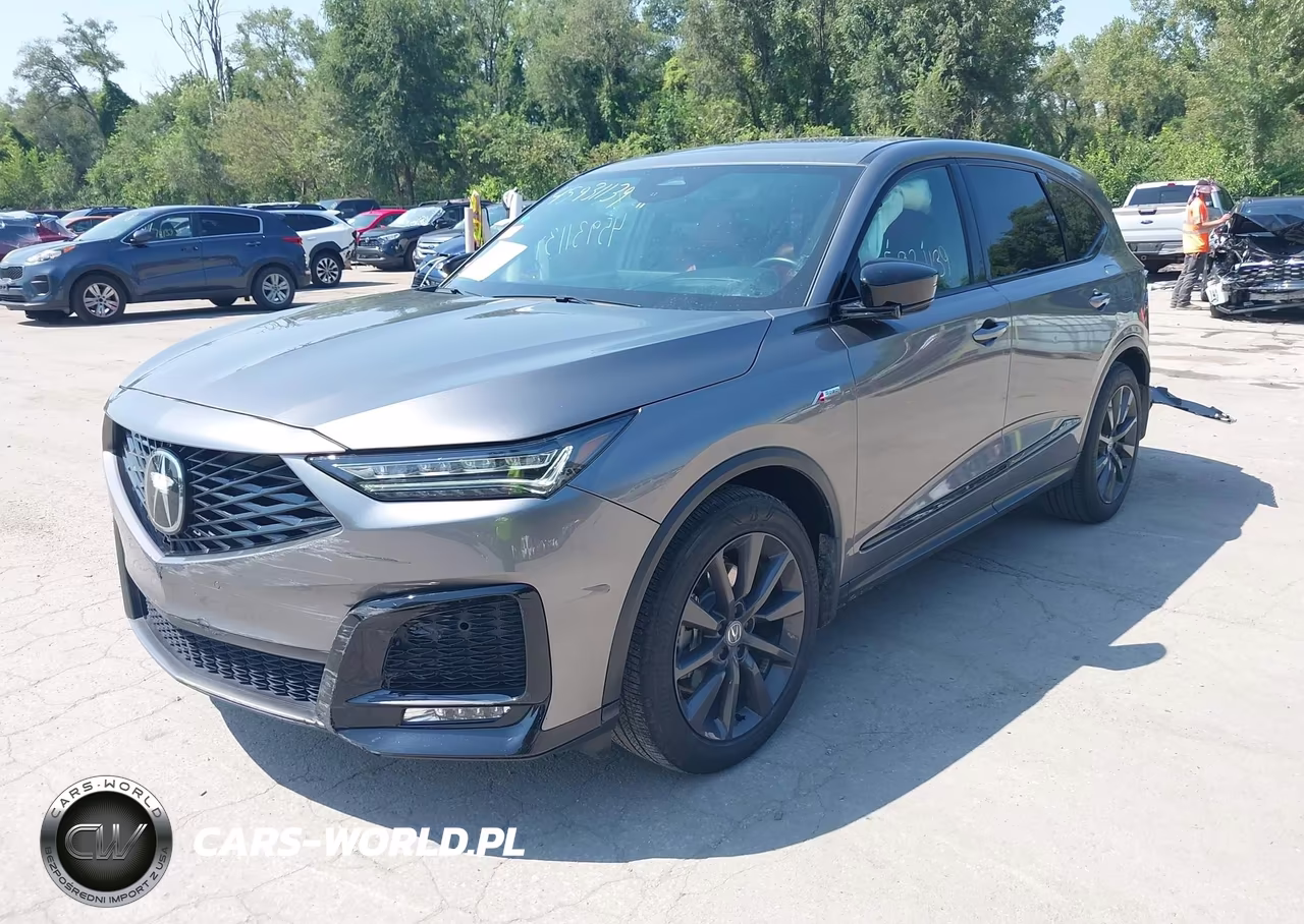2025 Acura Mdx A-Spec VIN:5J8YE1H02SL005380 - 2