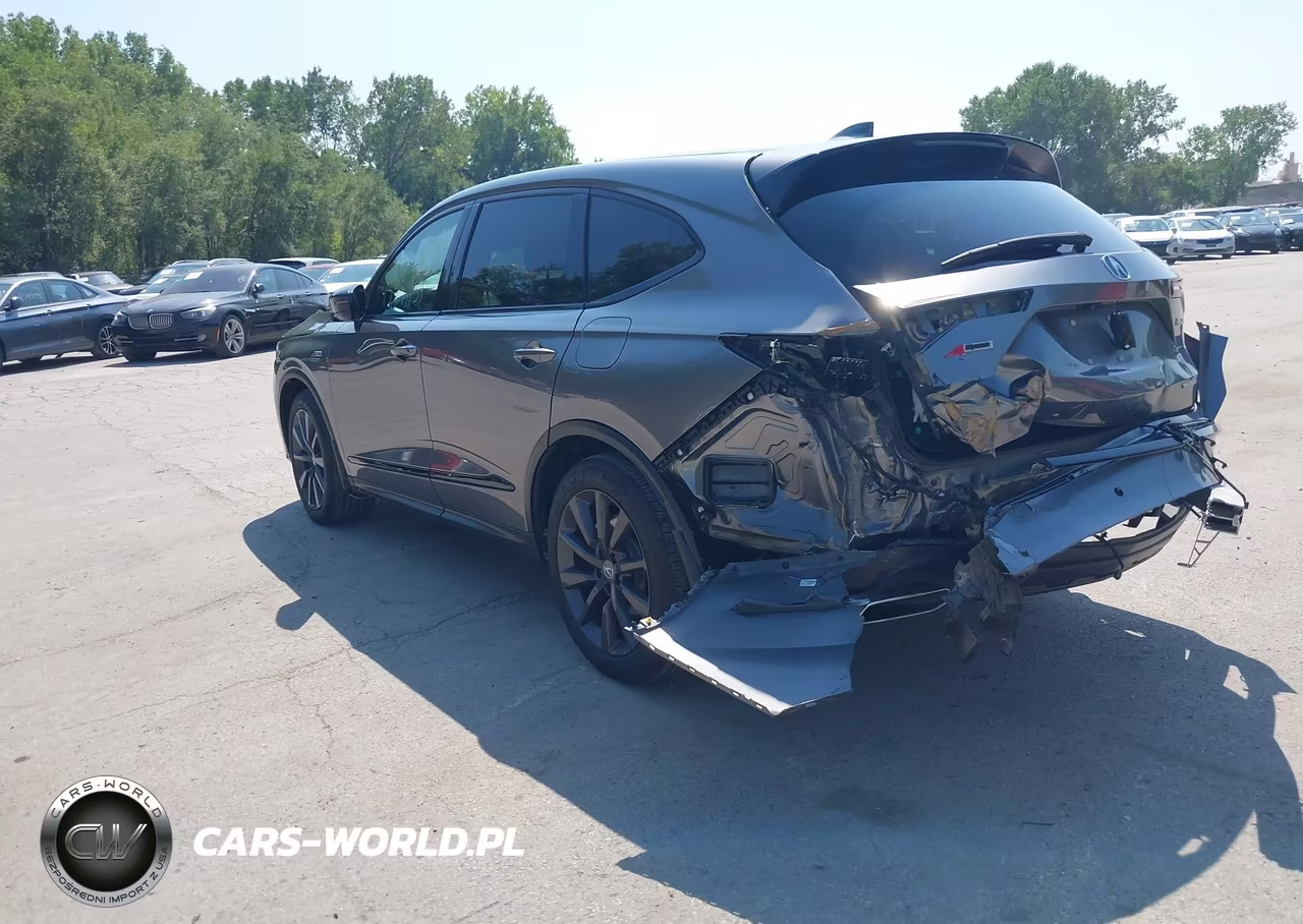2025 Acura Mdx A-Spec VIN:5J8YE1H02SL005380 - 3