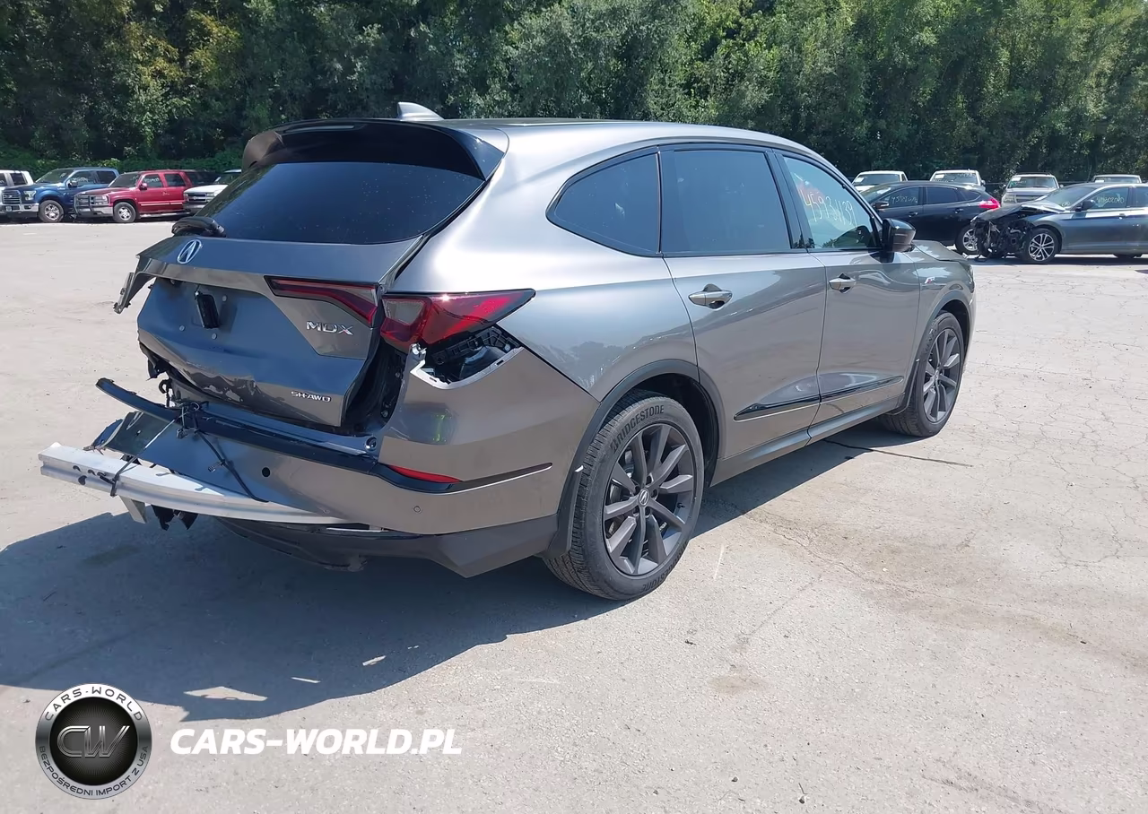 2025 Acura Mdx A-Spec VIN:5J8YE1H02SL005380 - 4