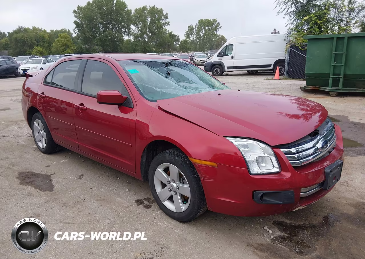 2008 Ford Fusion Se VIN:3FAHP07Z98R236084 - 1