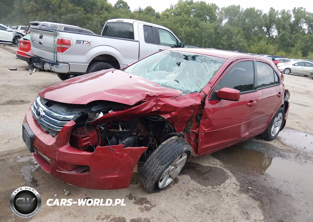 2008 Ford Fusion Se VIN:3FAHP07Z98R236084 - 2