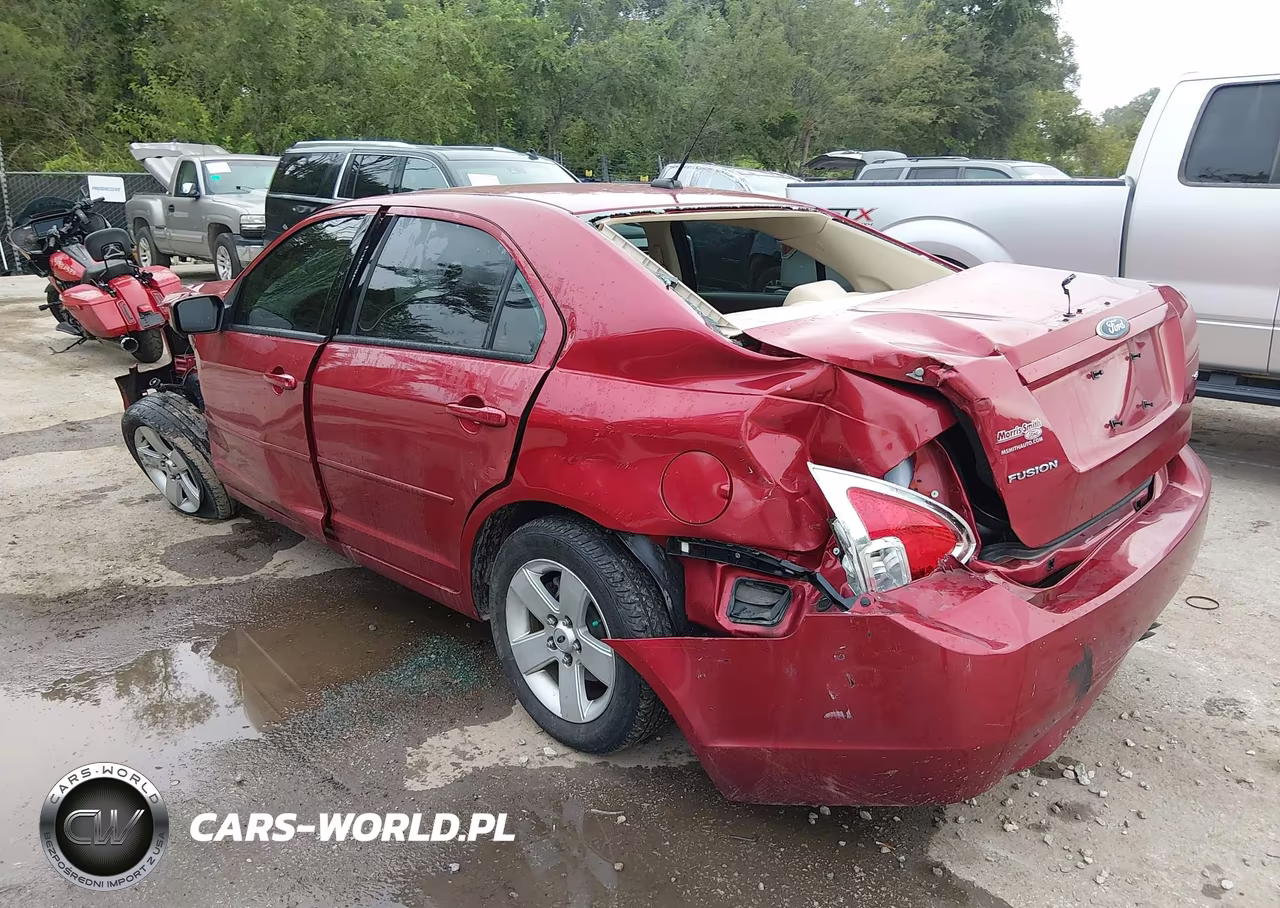 2008 Ford Fusion Se VIN:3FAHP07Z98R236084 - 3
