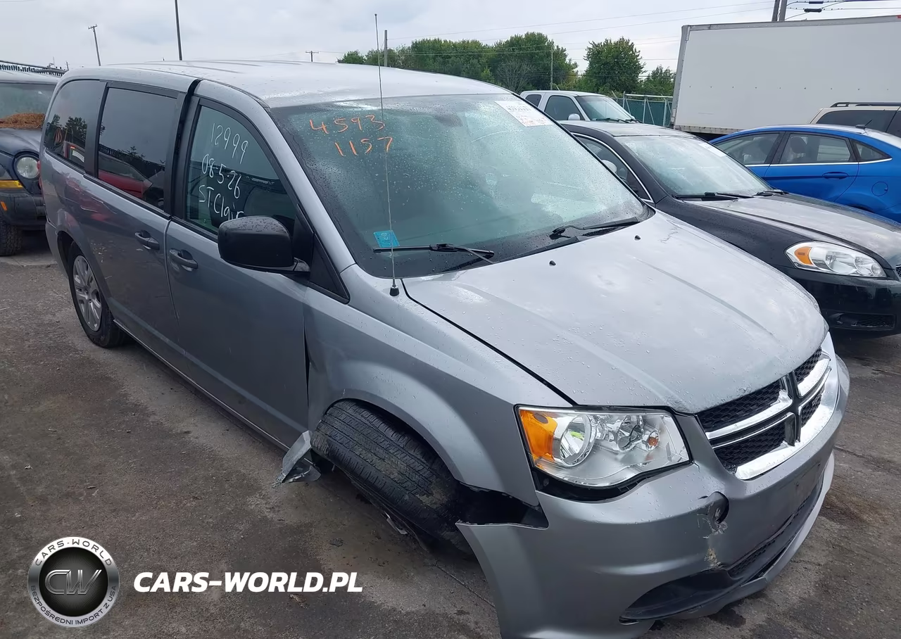 2019 Dodge Grand Caravan Se VIN:2C4RDGBGXKR587072 - 1