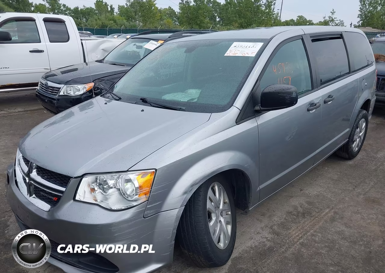 2019 Dodge Grand Caravan Se VIN:2C4RDGBGXKR587072 - 2