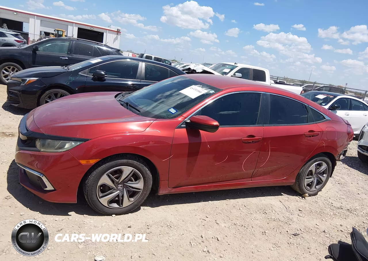 2019 Honda Civic Lx VIN:2HGFC2F63KH512151 - 14