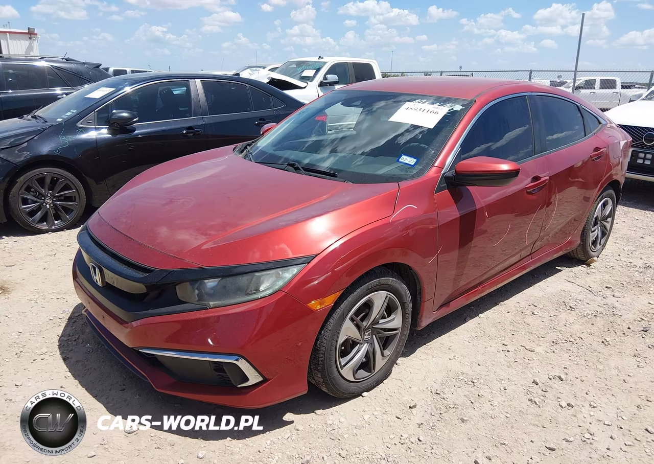 2019 Honda Civic Lx VIN:2HGFC2F63KH512151 - 2