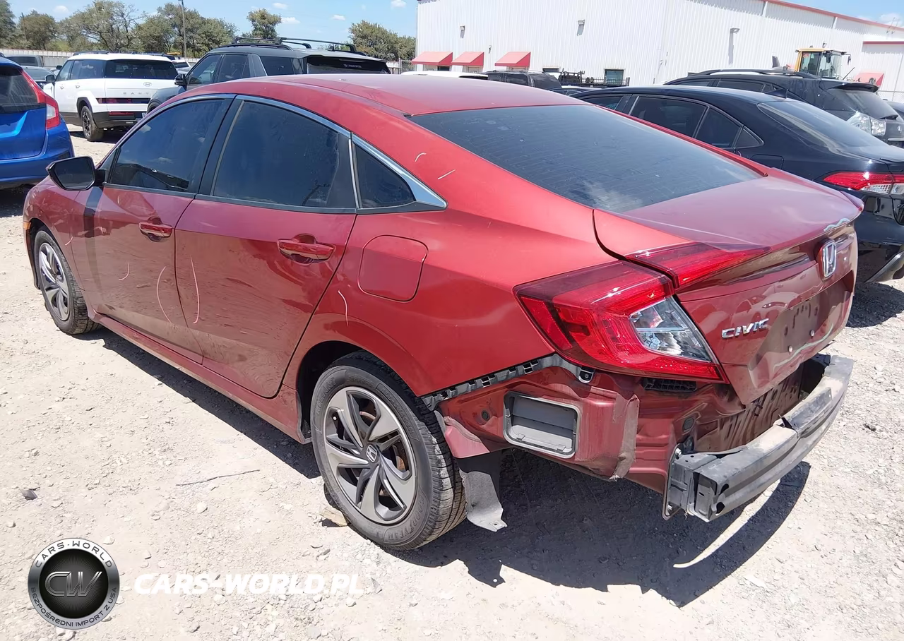 2019 Honda Civic Lx VIN:2HGFC2F63KH512151 - 3