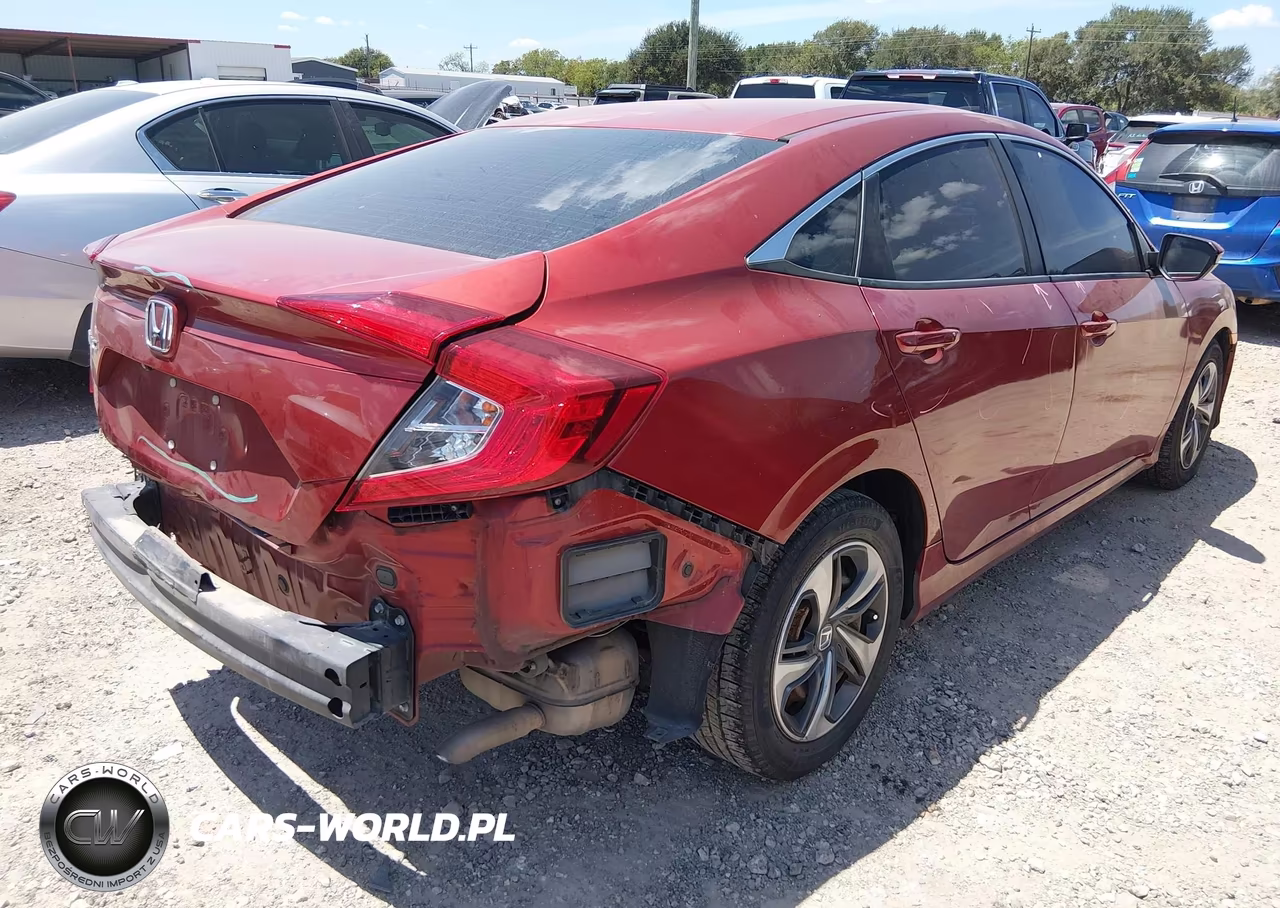 2019 Honda Civic Lx VIN:2HGFC2F63KH512151 - 4